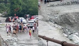 彭州山洪游客爆料视频,游客爆料视频揭秘惊魂现场